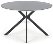 Simple Τραπέζι Ξύλο / Γυαλί / Μέταλλο 120x120x76