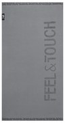 Πετσέτα Θαλάσσης (90x180) Feel &amp; Touch Sunny Anthracite