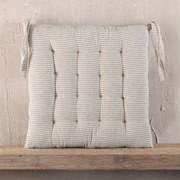 Μαξιλάρι Καρέκλας (40x40) Rythmos Trype Beige Striped