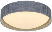 Φωτιστικό Οροφής - Πλαφονιέρα Corato 2512456010 42x11cm E14 15W Grey Nordlux
