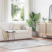 vidaXL Χαλί Shaggy με Ψηλό Πέλος NAVARRA Ασημί Γκρι 160x230 εκ.