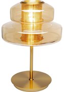 Φωτιστικό Επιτραπέζιο  Arcadia Amber Μεταλλικό Χρυσό 34*34*51εκ. - Χρυσό