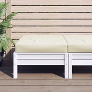 Μαξιλάρι Παλέτας Κρεμ 60x60x9,5 εκ. Ύφασμα Oxford