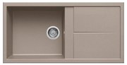 Νεροχύτης κουζίνας UNICO 480 Tortora 43 ELLECI 100x50cm - LGU48043