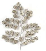 Διακοσμητικά Φύλλα Τοίχου 59Χ76cm Silver ICY148 Espiel Metal