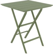 Τραπέζι Πτυσ/νο Helen 20.0895 60x60x74cm Olive Green