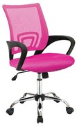 ZITA PLUS A1850 ΧΡΩΜΙΟ/ΡΟΖ MESH ΠΟΛΥΘΡΟΝΑ ΓΡΑΦΕΙΟΥ 62Χ52Χ43-84/50-93εκ.01.0734