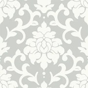 Αυτοκόλλητη Ταπετσαρία Grey Damask Peel KAL.RMK9112