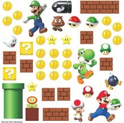 Αυτοκόλλητα Τοίχου Super Mario Scene B00J7W3M2A B00J7W3M2A