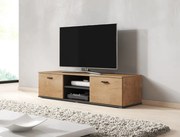 SOHO RTV140 lefkas oak/black DIOMMI CAMA-SOHO-RTV-140-DALE/CZ