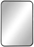 Καθρέπτης Classy Inart μαύρο αλουμίνιο 50x2.5x80εκ