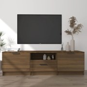 vidaXL Έπιπλο Τηλεόρασης Καφέ Δρυς 140x35x40 εκ Επεξεργασμένο Ξύλο