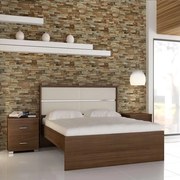 Κρεβάτι Νο.Γ50 Όνειρο 150x200 Καφέ  SARRIS812324
