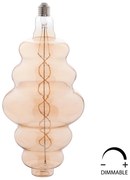 ΛΑΜΠΤΗΡΑΣ FW180 LED FILAMENT 8W E27 3000K GOLD COLOR DIMMABLE  HM4056.02 - 3000K - HM4056.02