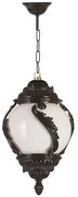 Φωτιστικό Οροφής 685AVN1211 Φ30x85cm E27 40W Black Opviq
