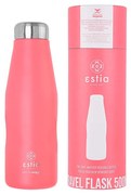 Estia 01-9861 Travel Flask Save Aegean Μπουκάλι Θερμός 500ml, Fusion Coral