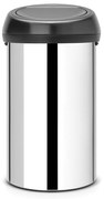 Brabantia 647253 Κάδος Απορριμμάτων Touch Bin 60L, Brilliant Steel