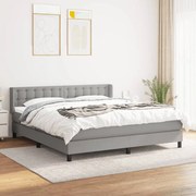 ΚΡΕΒΑΤΙ BOXSPRING ΜΕ ΣΤΡΩΜΑ ΑΝ. ΠΡΑΣΙΝΟ 160X200ΕΚ ΥΦΑΣΜΑΤΙΝΟ 3130041