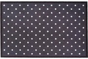 Πατάκι Εισόδου Mondial 047 Dots 50X75cm Black-White Sdim 50X75