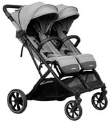 Καρότσι διδύμων CASUAL PLAY TOUR TWIN MAX CLEAR GREY