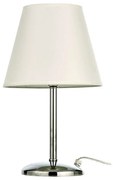 Φωτιστικό Επιτραπέζιο 3425 40cm 1xE14 Chrome-White Inlight