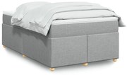 ΚΡΕΒΑΤΙ BOXSPRING ΜΕ ΣΤΡΩΜΑ ΑΝΟΙΧΤΟ ΓΚΡΙ 120X190 ΕΚ. ΥΦΑΣΜΑΤΙΝΟ 3285359