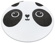 Χαλί PETIT PANDA κύκλος λευκό