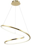 Φωτιστικό Οροφής Satellite 4281300 Φ60x120cm Led 1330lm 41W Lm Gold Viokef