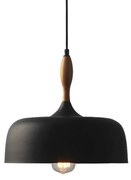 Φωτιστικό Οροφής Μονόφωτο Aca Cuba KS1513P321BK Black