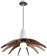 Φωτιστικό Κρεμαστο Aca ZM170041P ALPS Λευκό (White)