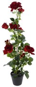Τεχνητό φυτό σε γλάστρα Τριανταφυλλιά - 95cm