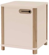 Κομοδίνο Ashme ASHMEBST4 42x42x48cm Beige