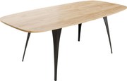 Επεκτεινόμενο τραπέζι Aura-Fusiko-Mavro - 160.00Χ90.00Χ76.00cm