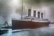 Αφίσα Titanic old photo