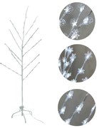 Χριστουγεννιάτικο Φωτιζόμενο Δέντρο Διακοσμητικό με 66 LED Ψυχρό Χρώμα 1.5m - Christmas decorative tree white light-082337-191333