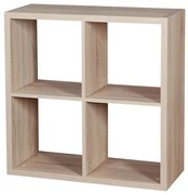 Βιβλιοθήκη Clever Cube-Φυσικό - 77.00Χ32.00Χ77.00cm