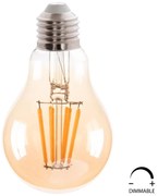 ΛΑΜΠΤΗΡΑΣ  LED FILAMENT 8W E27 3000K GOLD DIMMABLE