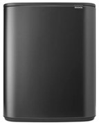 Brabantia 1008858 Κάδος απορριμμάτων Bo Touch 60L, Confident Grey