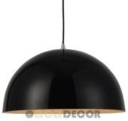 Φωτιστικό κρεμαστό καμπάνα λευκή μαύρη κρεμ καφέ Φ40 OD5391 ACA-OD5391MB-Μαύρο OD5391MB