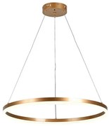 Κρεμαστό Φωτιστικό Οροφής LED 45W IP20 3CCT Inlight-6095-C-Golden-Χρυσό 6095-C-Golden