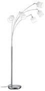 Φωτιστικό Δαπέδου Tommy με μαύρα ή λευκά καπέλα Trio Lighting-R46330501-Λευκό R46330501