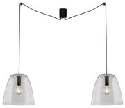 Φωτιστικό Οροφής Κρεμαστό I-Ares-S2-TR E27 250x35cm Trasparente Luce Ambiente Design