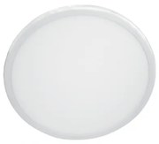 Φωτιστικό Πάνελ Χωνευτό LED 15W Λευκό 3000K 1300Lm Slim 2,5cm Φ17,5cm FLEXI1530RW ACA FLEXI1530RW Λευκό