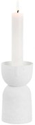 Κηροπήγιο Stella LBTRD0016458 6x10cm White Raeder Πορσελάνη