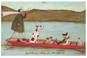 Εκτύπωση τέχνης Sam Toft - Woofing Along on the River