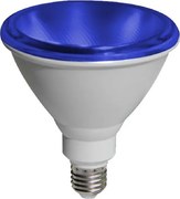 Λαμπτήρας LED E27 PAR38 15W Blue