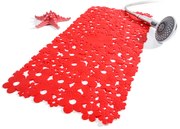 Αντιολισθητικό Πατάκι Μπανιέρας Octopus Fiore 00087.009 Κόκκινο