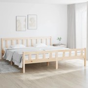 vidaXL Πλαίσιο Κρεβατιού 160 x 200 εκ. από Μασίφ Ξύλο