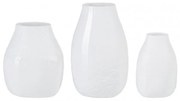 Βάζα Πορσελάνινα RD0016479 (Σετ 3τμχ) White Raeder Porcelain