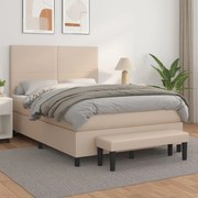 ΚΡΕΒΑΤΙ BOXSPRING ΜΕ ΣΤΡΩΜΑ ΚΑΠΟΥΤΣΙΝΟ 140X200ΕΚ.ΑΠΟ ΣΥΝΘ.ΔΕΡΜΑ 3137550